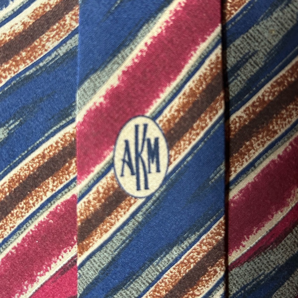 Lot Of 10 Vintage Ties Colorful,tasteful selection includes Gucci & Calvin Klein - Picture 7 of 15